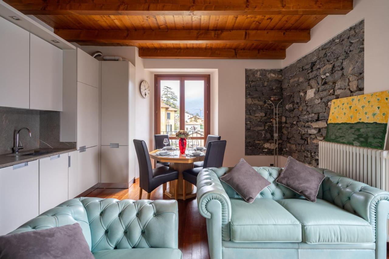 Silvia Apartment - Residence Regina Laglio Luaran gambar